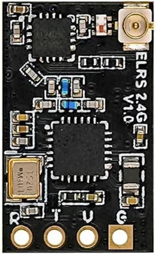 Vista 3 de SPARKHOBBY BETA FPV ExpressLRS ELRS Nano 2.4GH z 915MHz Receptor IPEX Interfaz para Control Remoto FPV Drones Partes (Nano RX 2.4G 1PC)