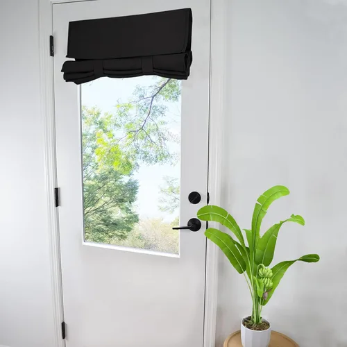 Vista 22 de WdFour Cubierta de ventana de puerta de aula, persianas opacas para ventanas y puertas de aula, privacidad, diseño de oscurecimiento de habitación