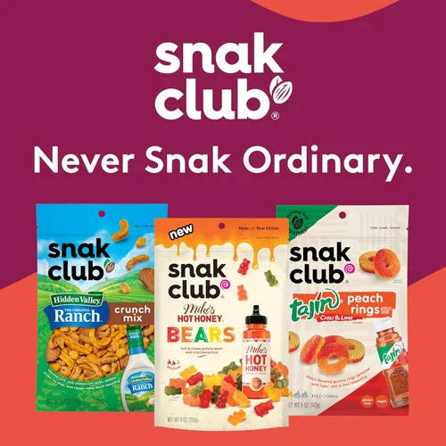 Vista 7 de Snak Club Mike's Hot Honey Bears - Caramelos de gomitas Sweet Heat, 9 onzas