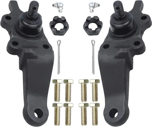 Vista 141 de Detroit Axle - Par (2) de juntas esféricas inferiores delanteras para Mitsubishi Montero 1992-2000 - [Montero Sport 1997-2004]