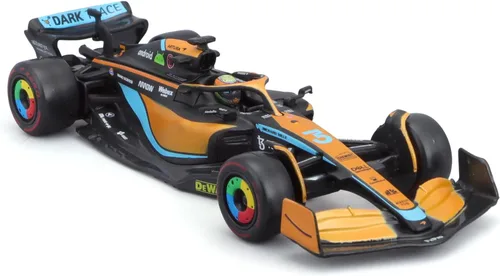 Vista 2 de Bburago 1:43 Carrera McLaren Racing MCL36 (2022) con # 4 Norris Driver