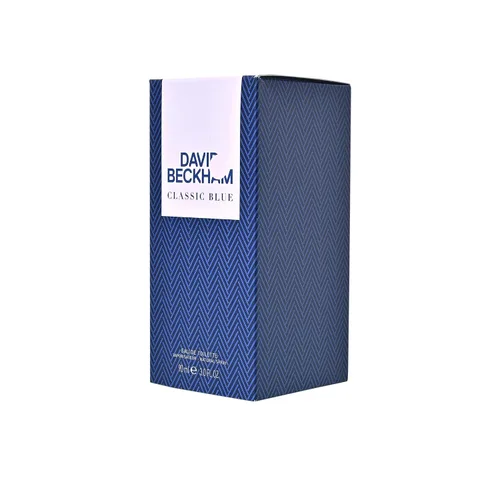 Vista 3 de David Beckham Classic Blue Eau de Toilette Spray para hombre, 3 onzas