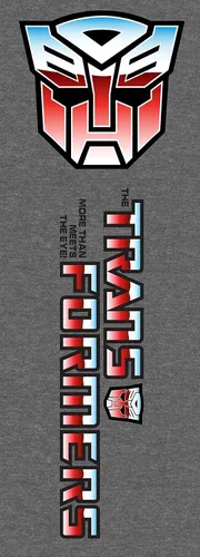 Vista 2 de Transformers Autobots Logo - Pantalones de pijama para hombre, color gris jaspeado