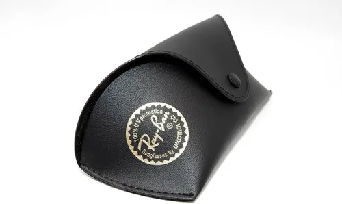 Vista 3 de Ray-Ban Estuche negro mediano para lentes de sol + paquete con kit de gafas de lujo eSHADES, Negro