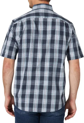 Vista 20 de Wrangler Authentics Camisa clásica a cuadros de manga corta para hombre