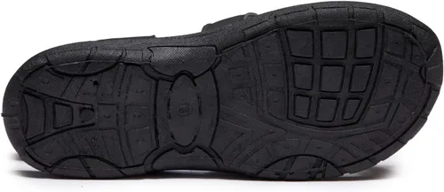 Vista 5 de Skysole Zapatos de agua para niños, sandalias anfibias resistentes con correa trasera y puntera cerrada para playa, senderismo y deportes al aire