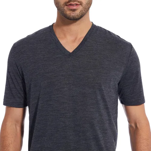 Vista 2 de MERINNOVATION Merino Wool T-Shirt Mens Wicking Merino Wool Undershirt Lightweight Base Layer