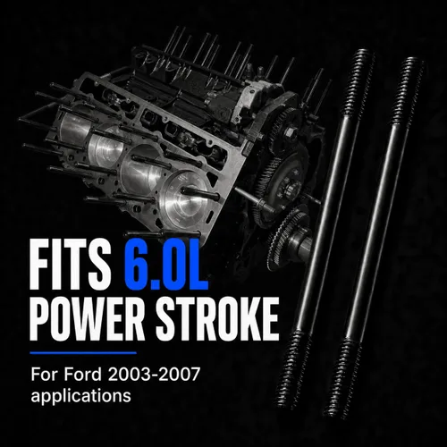 Vista 2 de Kit de reemplazo de pernos de cabeza de 6.0L para cilindro diésel Ford Powerstroke 2003-2007 - Xotic Performance™ CP874