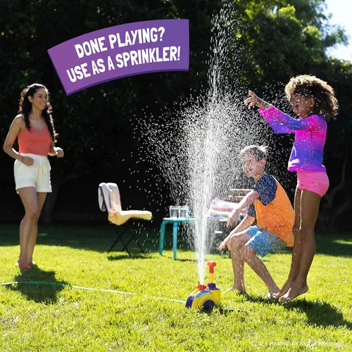 Vista 6 de Hasbro Pie Face Splash - Juego de rociadores de agua para niños, diversión de verano al aire libre - Juega con amigos y familiares