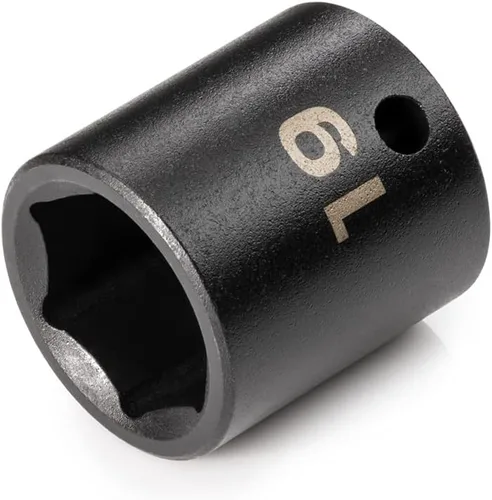 Vista 68 de TEKTON Zócalo de impacto de 6 puntos de 1 pulgada de profundidad de 3/8 pulgadas x 1 pulgada SID13025