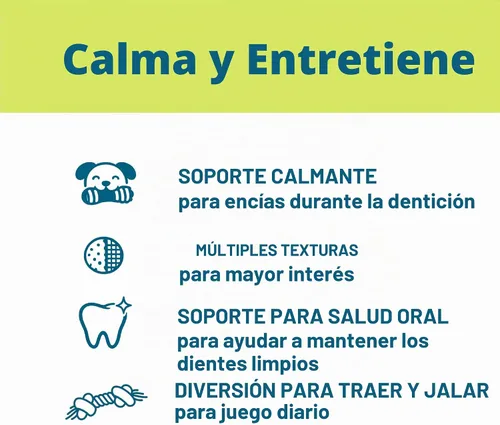Vista 5 de Outward Hound Mini Dentachew - Juego de masticables dentales para perros - 3 paquetes - Gran tamaño para perros pequeños y cachorros