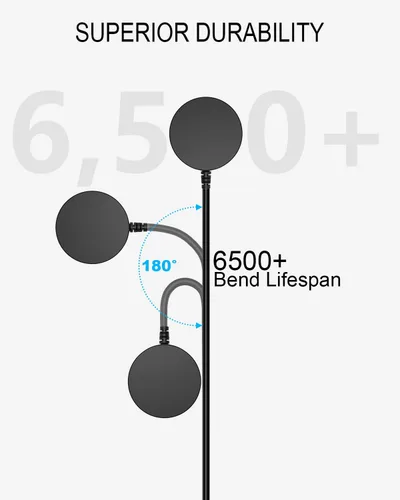 Vista 5 de Cargador USB C para Samsung Galaxy Watch 7/Ultra/FE/6/6 Classic/5 Pro/5/4/4 Classic/3/Active 2/Active 3.3 pies Tipo C Cable de carga magnético