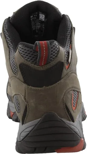 Vista 5 de Merrell Puntera compuesta impermeable Moab Vertex Mid para hombre, Negro