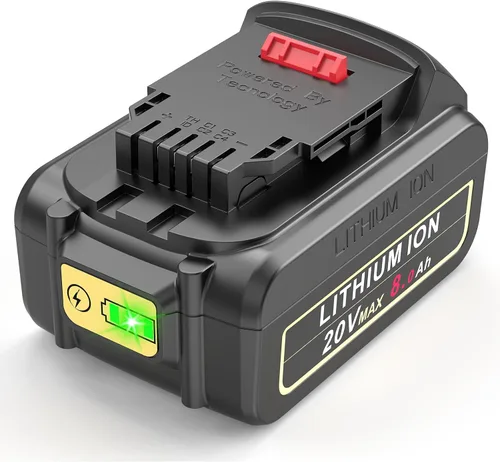 Vista 9 de Futurebatt Batería de iones de litio de 20V de repuesto para Dewalt 20V Max 6.0Ah Compatible con baterías Dewalt DCB205 DCB206 DCB207 DCB204 DCB201