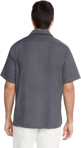 Vista 4 de Essentials Guayabera - Camisa con botones para hombre