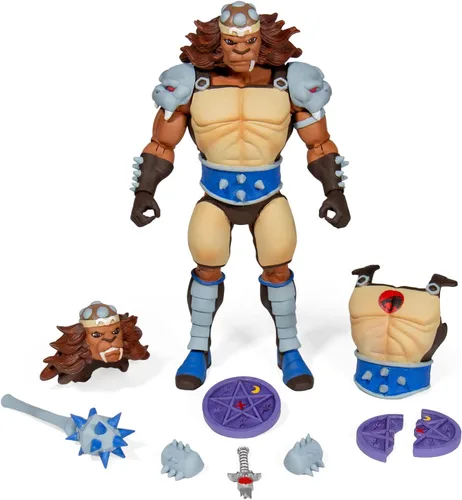 Vista 13 de Super7 ULTIMATES! Thundercats Hammerhand - Figura de acción de Thundercats de 7" con accesorios, coleccionables clásicos de dibujos animados