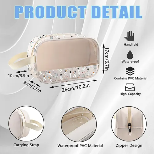 Vista 2 de MEIKIUP Esgrima Deporte Amante Regalo Esgrima Entrenador Maquillaje Bolsa Que Ama Esgrima Viaje Cremallera Bolsa Cosmética, Esgrima CMB, Moderno