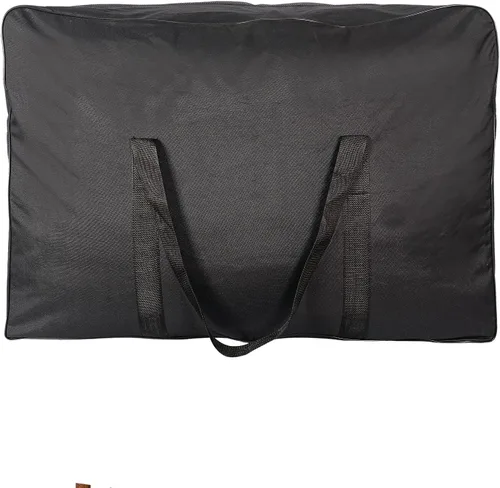 Vista 6 de Bolsa de viaje de carga cuadrada Bolsa Maleta de Lona, bolsa de equipaje con tapa , Negro -, Viajes