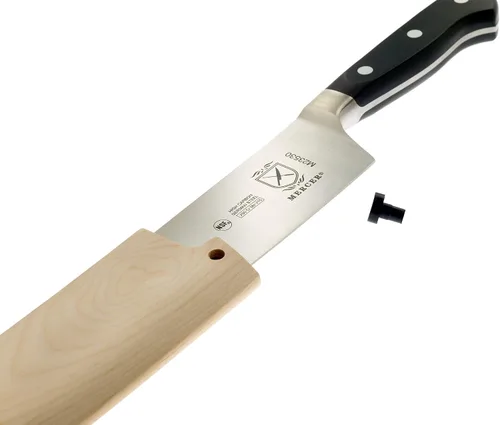 Vista 6 de Mercer Culinary Funda protectora de cuchillo de madera de abedul Saya para cuchillos de chef de 10" y Gyuto de 240 mm