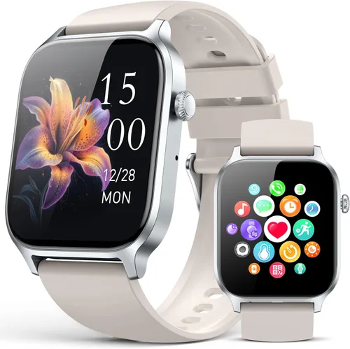 Vista 8 de Relojes inteligentes para mujeres y hombres, reloj de seguimiento de actividad física con 110 modos deportivos, contador de pasos/monitor