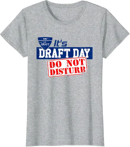 Vista 34 de It 's Fantasy Fútbol Proyecto de Día, Do Not Disturb playera, Anaranjado Gris Oscuro
