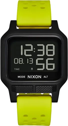 Vista 2 de NIXON Heat A1320 - Reloj digital para hombres y mujeres, 328.1ft, resistente al agua, para entrenamiento y correr, relojes deportivos ultra finos