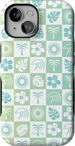 Vista 54 de Casely Funda para iPhone 15 Flores pintadas Frida Kahlo Floral Girly Funda atrevida Compatible con MagSafe