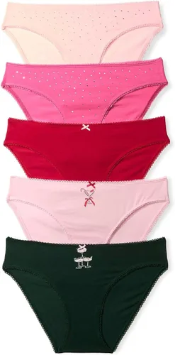 Vista 11 de Victoria's Secret - Ropa interior estilo bikini de algodón para mujer, bragas de cobertura moderada, paquete múltiple (XS-XXL)