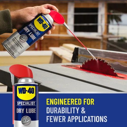 Vista 5 de WD-40 Specialist Dry Lube con SMART STRAW SPRAYS 2 FORMAS, 10 OZ