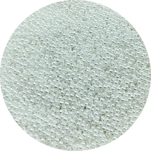 Vista 52 de 4000 piezas Cuentas de perlas para manualidades 3mm Perla de resina para hacer joyas Cuentas de perlas redondas a granel con agujero para collares