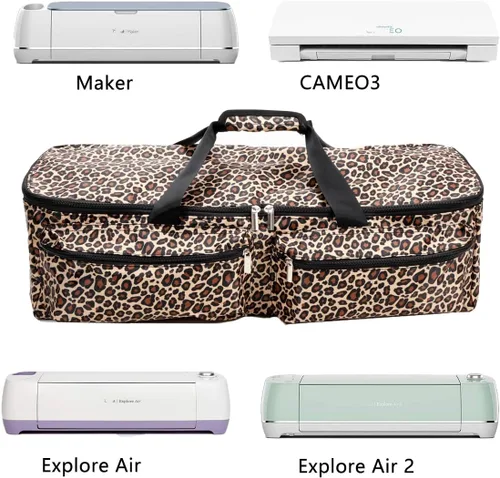 Vista 5 de Bolsa de transporte compatible con Cricut Explore Air y Maker, bolsa impermeable compatible con Cricut Explore Air y suministros