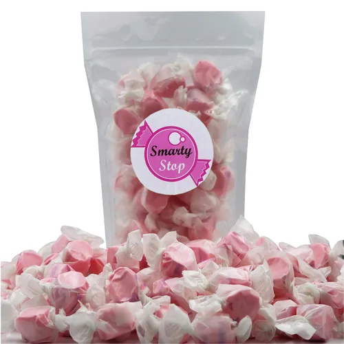 Vista 54 de Dulces gourmet suaves y masticables de agua salada, envueltos individualmente, bolsa a granel (pastel de manzana, 1 libra (paquete de 1))