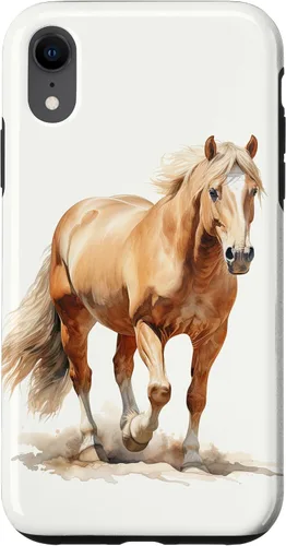 Vista 25 de Funda para iPhone 16 con diseño de caballo Palomino