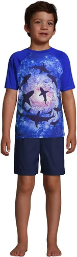 Vista 5 de Lands' End Bañador con estampado para niños