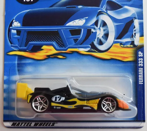 Vista 2 de Hot Wheels NEGRO FERRARI 333 SP #137