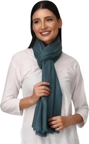 Vista 72 de 100% puro CASHMERE 2PLY BUFANDA/STOLE, HERRINGBONE SUPER SUAVE, GRUESO, LIGERO, PASHMINA