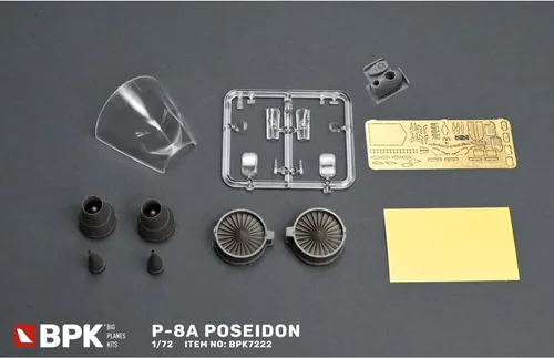 Vista 3 de BPK 7222-1/72 - Poseidon P-8A Kit de Maquetas