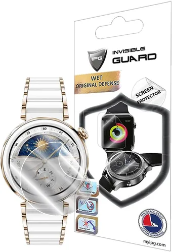 Vista 18 de IPG Para HUAWEI Band 8 Smart Watch Protector de pantalla de hidrogel (2 unidades) Película transparente HD invisible Protector antiarañazos