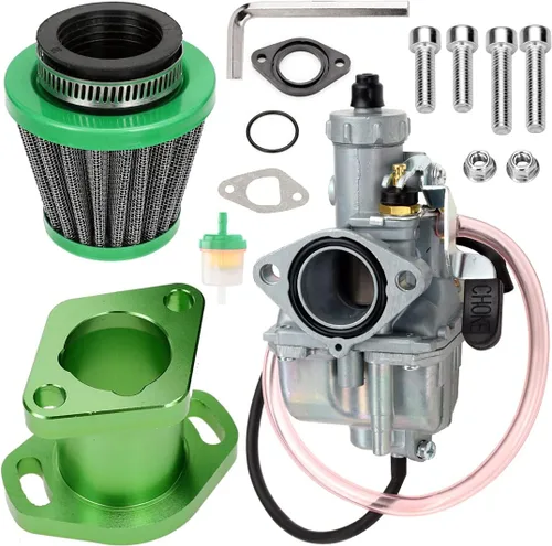 Vista 18 de FVRITO - Carburador de alto rendimiento VM22 de 26 mm para Predator 212cc 196cc Coleman CT200U BT200X Mini Bike KT196 Go Kart GX160 GX200 6.5hp