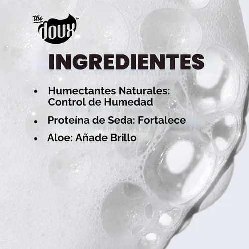 Vista 5 de The Doux Mousse multiusos para cabello rizado, espuma con textura The Doux Mousse Def para peinar, definición de rizos, volumen y brillo