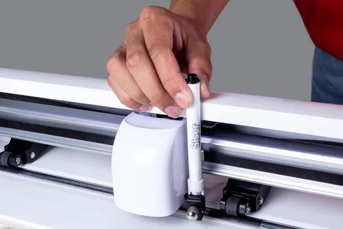 Vista 7 de Siser Romeo - Cortador de alta definición – Máquina de corte profesional de 24 pulgadas para vinilo, papel y más – Compatible con WiFi con Windows