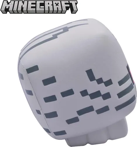 Vista 6 de Minecraft Ghast Mega SquishMe Series 3 - Perfecto para recuerdos de fiesta, premios de aula, juguetes para aliviar el estrés, cajas de tesoros