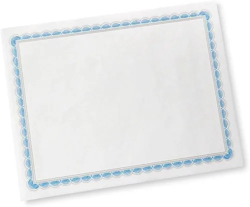 Vista 8 de Gartner Studios Papel de Certificado con Estrellas Abstractas en Lámina, Papelería Personalizada, Estampado en Lámina, 8.5" x 11", 15 Hojas