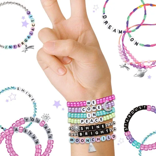 Vista 4 de Fashion Angels - Juego de cuentas Includes 2,000+ Beads, Organizer Keeper Case, Charms & More, For Kids Ages 8+