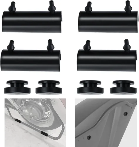 Vista 2 de Soportes de goma para Harley Touring Street Glide, Electra Glide, Road Glide, Road Glide, Road King (soportes de goma 14-25)