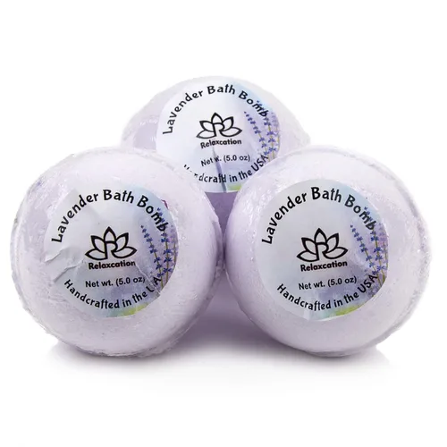 Vista 8 de Cesta de regalo para mujer, juego de regalo de lavanda orgánica, baño y cuerpo en casa, kit de spa, vela de cera de soja, sal de baño de aceite