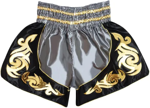 Vista 2 de SIAMKICK Pantalones cortos clásicos de Muay Thai para hombres y mujeres, boxeo, kickboxing, alto grado, artes marciales mixtas, ropa de entrenamiento