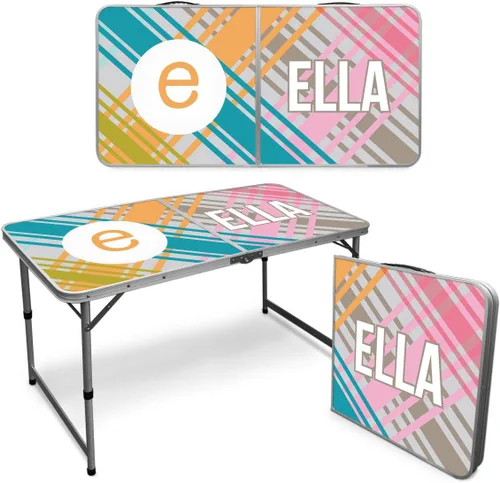 Vista 14 de Infusion Mesa plegable prémium personalizada de 4 pies para artes y actividades
