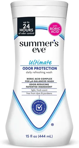Vista 11 de Summer's Eve Lavado femenino sin fragancia para todo el cuerpo, gel corporal suave con pH balanceado para mujeres, elimina el olor vaginal, 15 onzas