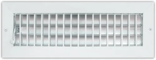 Vista 21 de Cubiertas de ventilación de aire de aluminio de 6 x 4 pulgadas (apertura de conductos) para rejilla de aire acondicionado de pared, cubierta